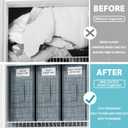 SUOCO SheetCube Bed Sheet Organizers and Storage 2 Pack, Foldable Linen Closet Organizer, Bedding Folder Storage Box Container for Blanket, Duvet Cover Set, Bed Sheet Set - Pattern Grey