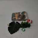 142pcs Jungle Safari Wild One Balloon Arch Kit, Sage Green and Brown Balloon Garland with Palm Leaves for Woodland Tropical Shower Birthday Jungle Party Decoration