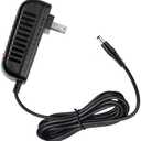 Black 6V 12A AC Adapter for The Singing Machine SML-625 SML625W SML625BTW Karaoke System Wall DC Charger Power Supply Cord Cable, 5 Feet, with LED Indicator,Keyboard Accessories