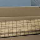 Cordless Bamboo Roman Shades 46x48in, Light Filtering Bamboo Blinds for Indoor Windows, Office, Bathroom and Living Room, Privacy Teak.