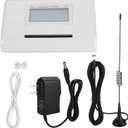 GSM Fixed Terminal GSM Gateway 900/1800MHz Access Cellular Termination Equipment with LCD Dislay Accessible to Telephone Landline/Alarm/Recording Box(US Plug)
