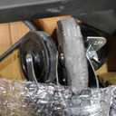 Rovibek Drywall Lift 11 FT, Sheetrock Lift Drywall Lift for Ceiling, Drywall Panel Hoist 360° Adjustable Foldable, 150 lbs Heavy Duty Drywall Lifter for Home Improvement (Black)