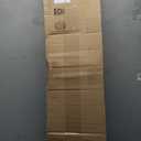 Frameless Shower Door Bottom Seal Shower Sweep with Drip Rail for 1/4" Glass, 36" Long, Vinyl, Clear