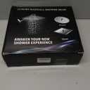 Shower Head Combo,10 Inch High Pressure Rain Shower Head with 11 in Adjustable Extension Arm and 5 Settings Handheld,Powerful Shower Spray Against Low Pressure Water with Long Hose (Chrome)