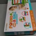 OCHIDO Toddlers Toys for1 2 3 Years Old Kids, Pound A Ball Included 2 Hammer & 12 Balls, Montessori Toys for Interactive Game for Boys and Girls, Early Learning Educational Gift
