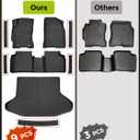 Floor Mats for Toyota Prius 2004 2005 2006 2008 2008 2009, 9PCS TPE Set