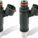 AUTOKAY 2x Fuel Injector Fits for Kawasaki Vulcan S 650 Vulcan 900 2006-2010 49033-0011 EAT287