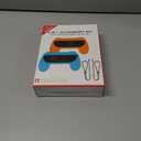 Grips & Wrist Strap Set Switch 2 Joy-Con  Ergonomic Controller Holder, Secure Gaming Accessories for Nintendo Switch 2 & OLED  Comfortable & Anti-Slip Design 2pcs