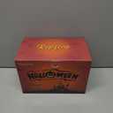 Halloween 12Pcs Artificial Velvet Pumpkins Sets Assorted Size Handmade Fake Foam Fall Harvest Decorative for Kitchen Party Table - Blue