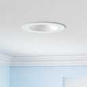 Smart Can Light 6 Inch, Multicolorred, Dimmeble, 2700K-6500K CCT Selectable, RGB Remote LED Recessed Lighting 4 Pack, WiFi & Bluetooth LED Downlight, Compatible with Alexa Google Home