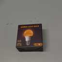 Amber Sleep Light Bulbs, Blue Light Blocking, A19 9W(60 Watt Equivalent) Dim Light Bulbs for Lamp, 1800K Warm Light Bulb, E26 for Healthy Sleep Bedroom Kids Room, 4.30X2.35X2.35 Inch, 2 Pack