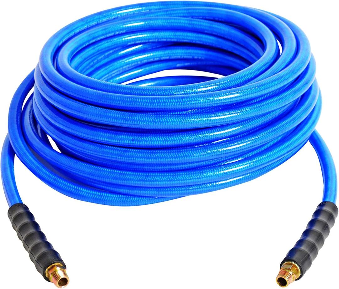 30140 Carpet Cleaning Hose for Hot and Cold Water Use, 3000 PSI, 1/4 Inch by 25 Feet, Blue
