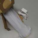 VUSIHOO Light Therapy Lamp 10,000 Lux Happy Sunlight Lamps UV-Free with 3 Color Temperatures, Adjustable Brightness, Timer & Memory Function, Sun Lamp, Full Spectrum Light for Home, Office