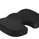 Comfortable Seat Cushion for Office Chairs, Enhanced Memory Foam, Black