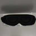 ALASKA BEAR Sleep Mask for Side Sleepers 2022 Headband Design, Cup-Shaped and Extra-Soft, 100 Blackout Eye Mask Shades Cover for Men and Women Home or Travel, Machine Washable, Black