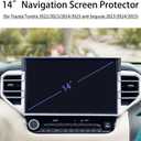 Tempered Glass Screen Protector [Anti-Glare & Fingerprint] For 2026 2025 2024-2022 Toyota Tundra & 2026 2025-2023 Sequoia 14 Inch Navigation Touchscreen Matte 9H Anti-Scratch Accessories