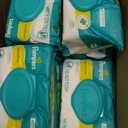 Pampers Sensitive Baby Wipes, Water Based, Clinically Proven, Hypoallergenic, and Unscented for Babies, 1008 Wipes Total (18 Flip-Top Packs) 