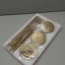 Set of 18 Tall Candlestick Holders Thin Metal Taper Candle Holders for Table Centerpiece Modern Decorative Pillar Candle Sticks Stand for Home Wedding Christmas Decoration(Gold)