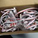 30Pack Blue LED Module Replacement Lights for Inflatables, IP68 Waterproof 12V Low Voltage LED String for Themed Christmas/Halloween Blow Up Decorations & Commercial Signage DIY