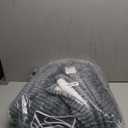 Bedsure Electric Blanket Twin - Soft Ribbed Flannel Heated Blanket, Heating Blanket with 10 Time Settings, 6 Heat Settings, and 8 hrs Timer Auto Shut Off (62x84 inches, Grey)