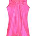 Nymphperi Girls Gymnastics Leotards Size 6-7 Years Old One Piece Multicolor Stars Tank Gym Bodysuits for Kids Tumbling Class