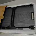 Ruxury Folding Lap Desk Bed Desk Laptop Table Tray, Breakfast Serving Tray, Portable & Lightweight Mini Table for Sofa Couch Floor - Black