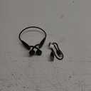 Bone Conduction Headphones, Open Ear, Bluetooth V6.0, IPX5, Sweat Resistant,10Hrs Playtime, Comfortable Fit Sports Wireless Earbuds with Built-in Mic for Running, Gym, Cycling, Outdoor, Black