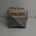 Shoe Storage Bin and Organizer for Hallway, Entryway or Mudroom. Space saver for many pairs of footware to store in one stylish container.