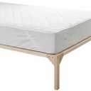 Gilbin, Quilted Cot Size Mattress Pad, 30 x 75 (White)