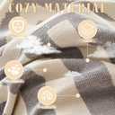 HANDONTIME Grey Armchair Sofa Cushion Covers Boho Sofa Covers Dog Couch Cover for Sofa Recliner Chenille Couch Sofa Slipcover for Pets Sofa Cover Thick Washable Slip Covers for Sofas/Couches, 71" X71"