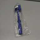 Dodger Blue Meat Chopper - 5-Blade Ground Meat Masher Tool, Heat Resistant Nylon Kitchen Utensil for Breaking Up Beef, Turkey & More, Dishwasher Safe