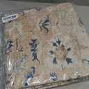 jinchan Round Rug 4ft Area Rug - Washable Boho Vintage Floral Circle 4' Round Floor Cover Lightweight Low Pile Thin Throw Non-Slip Carpet for Kitchen Living Room Bedroom Dining Room Office Pink Blush