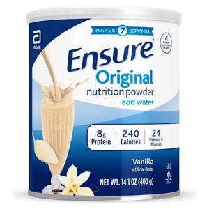 Ensure Original Nutrition Shake with 8 grams of protein, Meal Replacement Shakes Vanilla 14.1 oz - 6 Packs,  BB: 1 NOV 2026