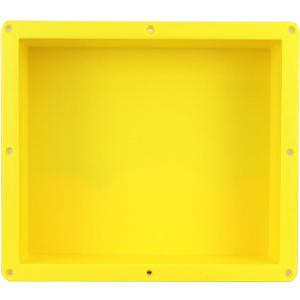 Ready For Tile Waterproof Leak Proof 16" x 14" Bathroom Recessed Shower Niche - Single Bathroom Shelf Organizer Storage For Shampoo & Toiletry Storage STR-1614 - Flush Mount Installation