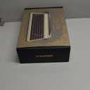 YUNZII QL75 Wireless Typewriter Hot Swap Retro Mechanical Keyboard,Punk Round Keycaps,RGB Backlit QMK/VIA Programmable,Multi-Device Keyboard with 2.4GHz/Type-C/BT5.0 (Green, Onyx Switch)