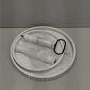 Decorative Tray - Two Tiered Tray Cupcake Stand Farmhouse Rustic 2 Tiered Serving Tray for Home and Kitchen Decor, Party, Weddings-Holiday Decoration Customizable Display Options(White) (15.7")