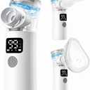 Portable Nebulizer For Adults and Kids, Rechargeable Nebulizer With 3 Modes & Self-Cleaning for Travel And Household Use