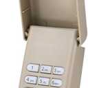 for Craftsman Garage Door Opener Keypad CMXZDCG440, Garage Door Keypad for Craftsman liftmaster Chamberlain Opener with Red/Orange, Yellow, Purple, Green Learn Button