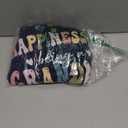 Womens Happiness is Being a Grandma Floral Grandma Mother's Day V-Neck T-Shirt, XL