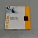 VELCRO Brand Sew On Fabric Tape-Substitute for Snaps Buttons or Zippers-Alterations and Hemming-15ft Bulk Pack Hook and Loop Fastener, Black,  in x 15 ft