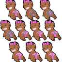 Ggjgrpx 40 Scratch Off Game Cards for Baby Shower, Sweet Girl Poopie, Scratch Off Lottery Tickets, Party Games for Baby Shower, Funny Ice Breaker Game Ideas for Ba