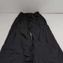 Zylioo Long Linen Pants for Women Tall, Linen Palazzo Pants 32-30 Inseam, Lightweight High Waisted Summer Pants for Ladies (Black)