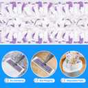 IOPRETTY Spray Mops for Floor Cleaning - Wet Dry Mops with 6 Disposable Pads for Swiffer Powermop - Refillable Bottle for Hardwood Tile Home Kitchen - Absorbs Pet Hair Dust Stains (Gray)