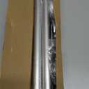 Modern Adjustable Curtain Rod Set 16 to 120 Inches, Sleek Window Rod for Bedroom, Living Room, Silver