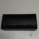 Watch Travel Case for Men: 3 Slot Watch Box Organizer Display Case - Portable Watch Storage & Travel Case - Watch Roll Fits All Wrist Watches & Smart Watches Up to 50mm (Black)