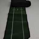 Golf Putting Mat Indoor & Outdoor Professional Practice Putting Green Mat with Distance Marker Anti Slip Backing Golf Accessories Portable Training Matt