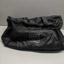 Garment Bag for Travel - Wrinkle-Resistant Carry On Suit Bag with Shoe Compartment & Shoulder Strap, Convertible 2-in-1 Waterproof Duffel Bags for Business Trips/Weekend Getaway, Black