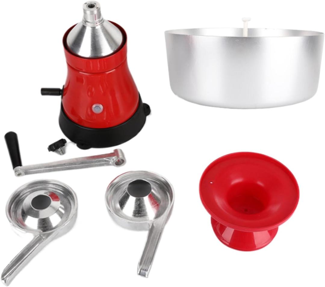 Manual Milk Separating Machine, Lightweight Aluminum Alloy Butter Milkshake Separator, 12L Capacity