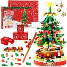 Advent Calendar Building Block Christmas Tree