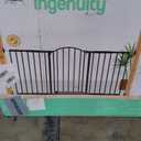 Summer Infant Metal Expansion Extra Wide Safety Pet and Baby Gate, 44"-71" Wide, 36 Tall, Hardware Mounted for Dog and Child Safety, Fits Large Opening or Doorway, Auto Close Walk Thru Door - Bronze